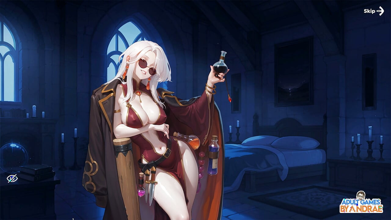 Isekai: Waifu Overlord Gameplay Part 17 - Alberta S. Kammer 3 H-Scenes (Tit Fuck, Doggystyle, and Cowgirl)