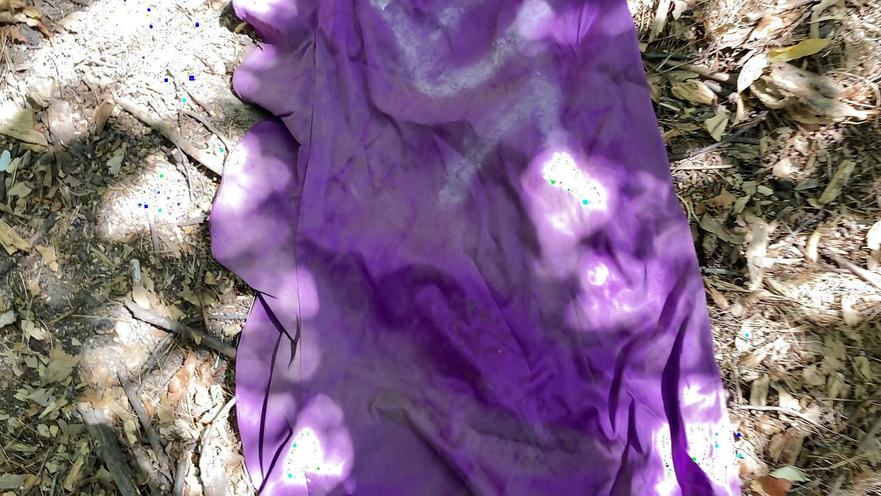 Samantha's Prom Dress Kicked and Thrashed on a Hiking Trail