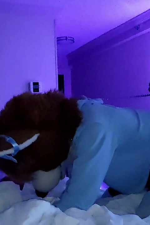 Furry Femboy Fucked Bareback by Stepdaddy Murrsuiter, Then Sucks Him Clean