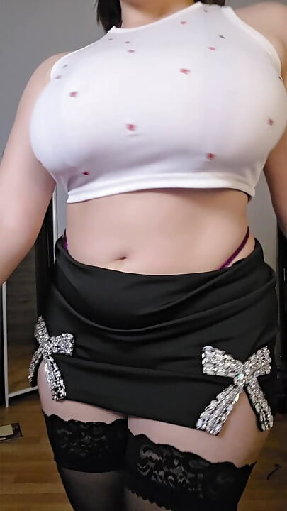 Seksi Sekreter Temizlik Azdırıyor - Eğilip Altı Manzaraları