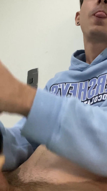 Captivating moment from "TWINK BOY PLAYING WITH HIS PUSSY TOY"