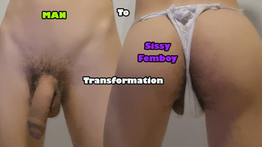 Transformacja man to maminsynek femboy