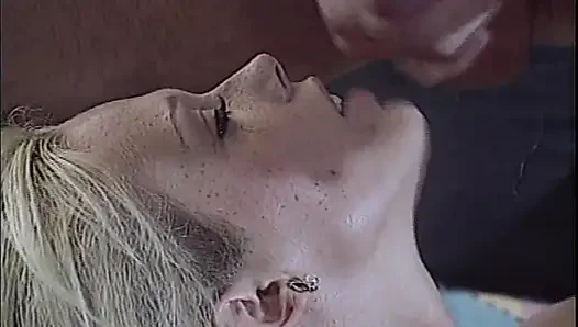 Blonde Horny Slut Gave a Generous Fuck to His Husband Who Has a Big Dick
