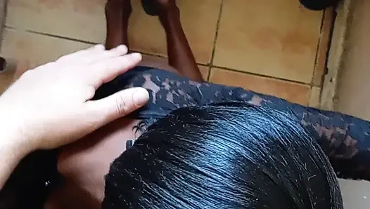 Hottest Blowjob & Doggystyle Fuck at Toilet