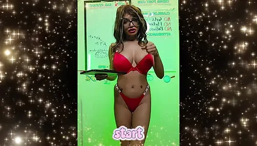 Goddess Seltenheit lehrt dich den besten weg, zu goon!