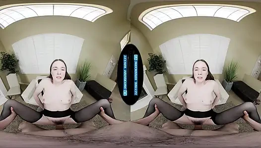 Ölümcül sert sanal gerçeklik - sevimli sekreterini çoraplarıyla sikiyorsun - hazel moore