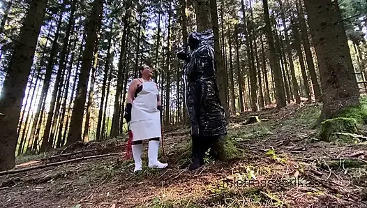 Dominatrix sahibe April - izolasyon