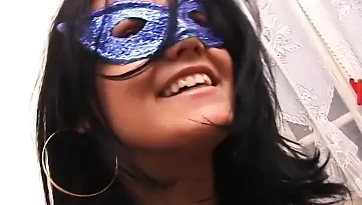 Sensual and horny brunette fucks in an amateur scene