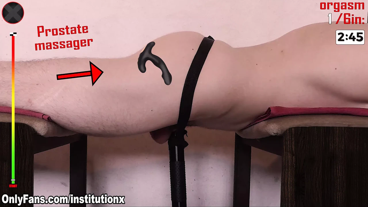 6 Orgasms in 9 Min - Milking Device + Prostate Massage