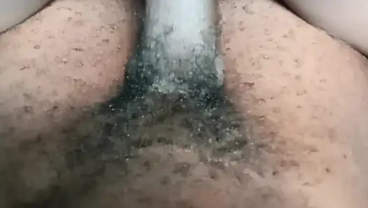 Pussy got stretched from behind