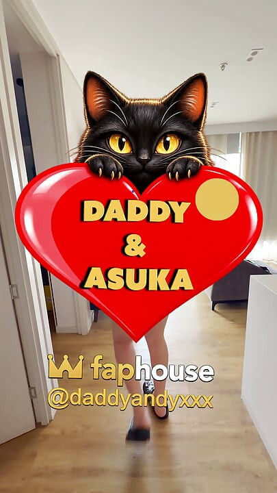 Snack time daytime naughty fun for daddy and Asuka