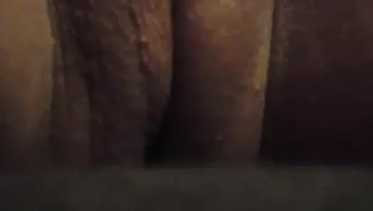 Masturbating a worn-out cunt after hours of hard fucking
