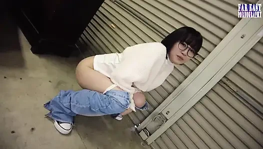 Sweet-glasses Tease on a Lazy Day Savoring Warm Drops in Endless Gulp Bliss -part.2