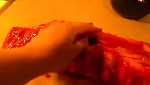 Rubbing You Like a Piece of Meat Hop Eyou Like My Touch