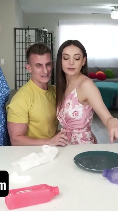 STEPGRANDMA TEACHES ME HOW BAD MY GF IS AT FUCKING & CLEANING! - MYLF | Clip 1
