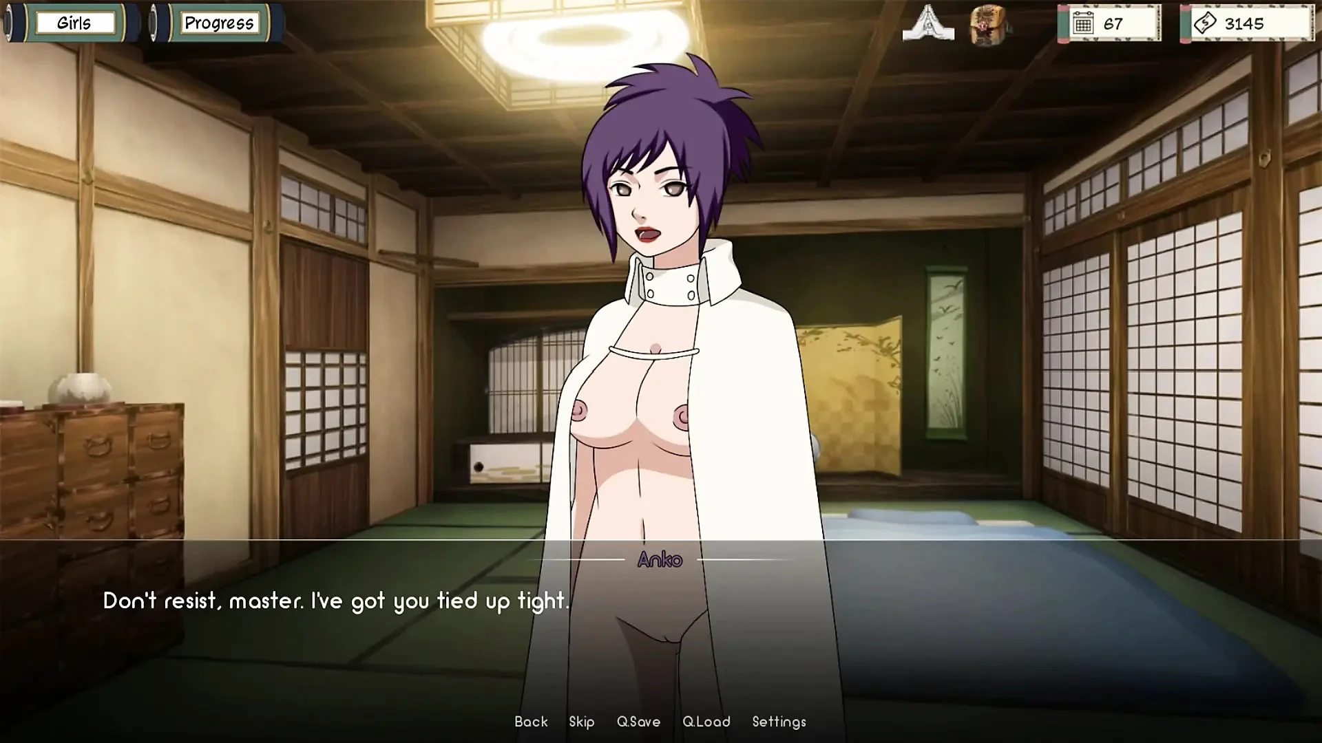 Kunoichi trenar - naruto trenar v0.21.1 bhag 112 Anko kamuk chherne vala seks Loveskysan69 dvara