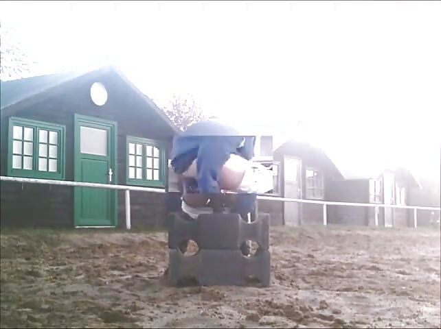 Dildo in the Riding Arena