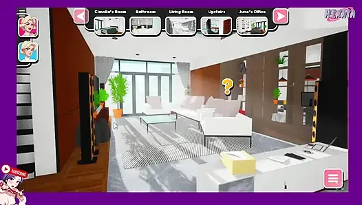 Stepsister in the shower. He lets me look into the steam of the bathroom. EP 2