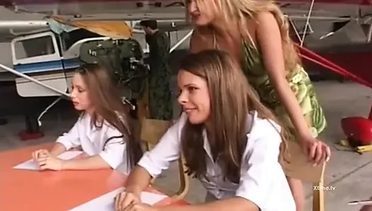 New hot cadets are fucked and subject to a hard sex lesson
