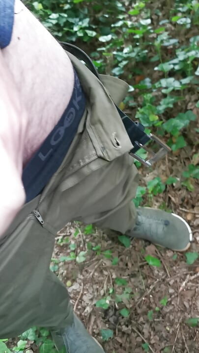 men in the wood