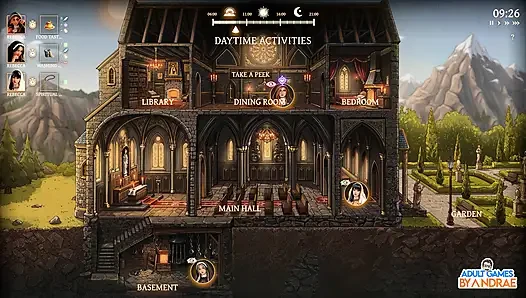 Sisters in Sin Gameplay Part 11 - Rebecca Confronts Lust in the Garden