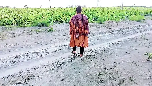 Bangla Desi Village Outdoor Miya Potea Basai Ane Chode Delam