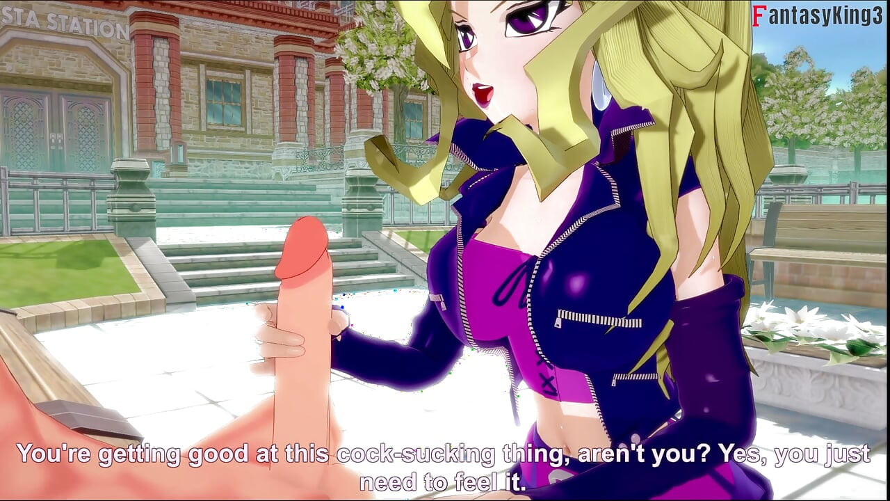 Mai valentine lagi asik nyepong kontol - yu gi oh