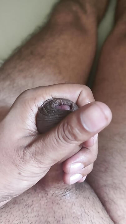 Masturbación con la mano para mi nueva novia