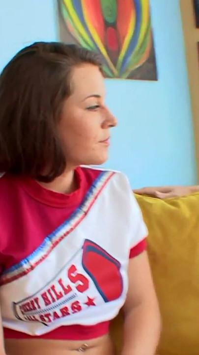 Spectacular moment from "Cheerleader gets picked up after practice and fucked hardcore by her teacher at his home"