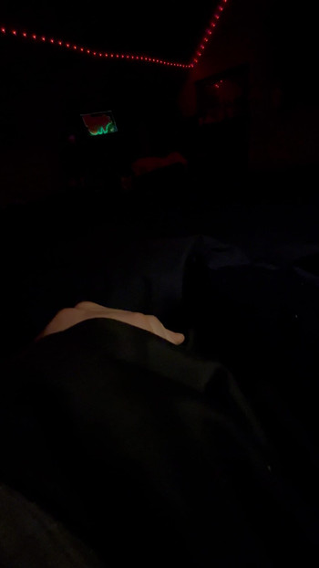 STROKING MY COCK WAITING ON MY GIRLFRIEND TO COME BACK WITH PARTY FAVORS