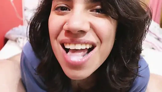 Spermaschlucken, abspritzen 1