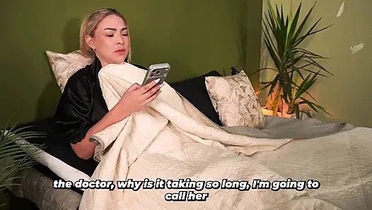 What great service! - Big-bootied doctor ends up having lesbian sex with a busty blonde patient