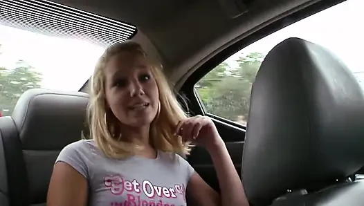 Down on her luck blonde gets intense loud moaning sex