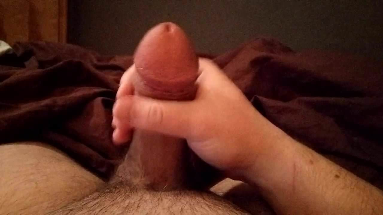 Jerk off cut cock.