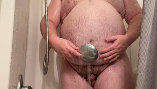 LavenderBear Showering with Full Body Display