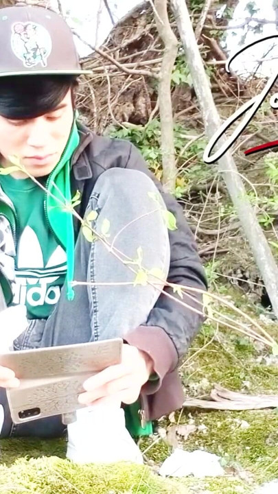 What happens behind the scenes after filming a gay twink’s massive outdoor precum cum ejaculation Cleanup & admiring the scenery | Clip 3