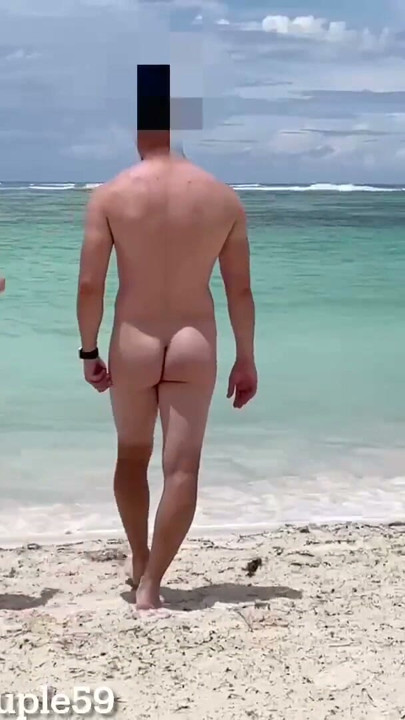 Wife fucks a random fit guy on nudist beach while hubby is recording, Slut wife getting fucked on nudist beach by stranger, | Clip 2
