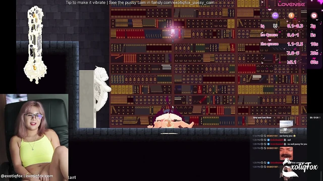 Castle of Temptation Stream 3 Cute Gooner Gamer Girl Masturbating ExotiqFox