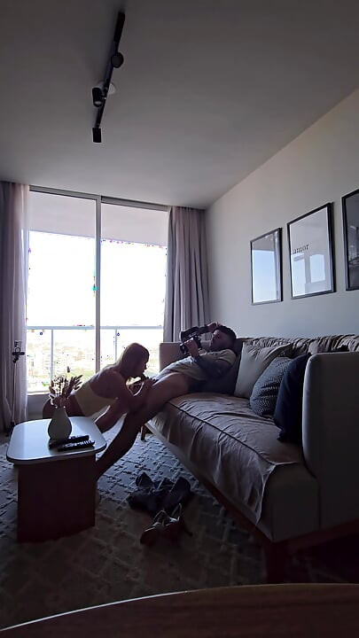 Nos bastidores do sexo com meu namorado Real e caseiro.