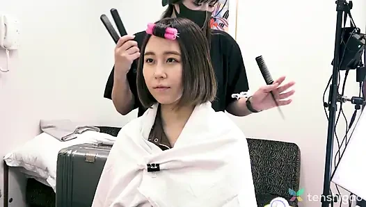 Kurumi Aoyama за кулисами