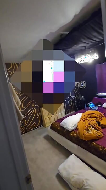 Priorities!  Str8 bud catches me jerking and playing ring toss with my dick