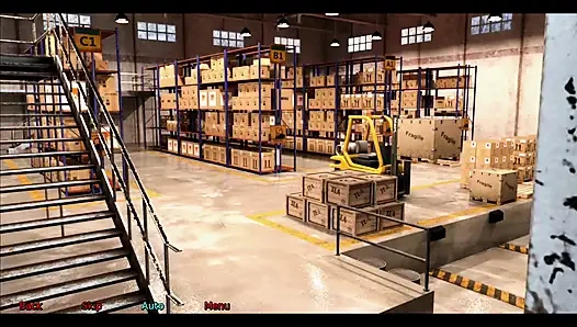 Ofisteki evli kadın bölüm 3: Stacy iş yerinde duşta kendisiyle oynadı