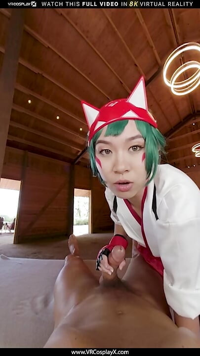 Vrcosplayx kimmy kim sebagai overwatch 2 kiriko ingin kelancaran salah paham dengan gairah murni bagian 1