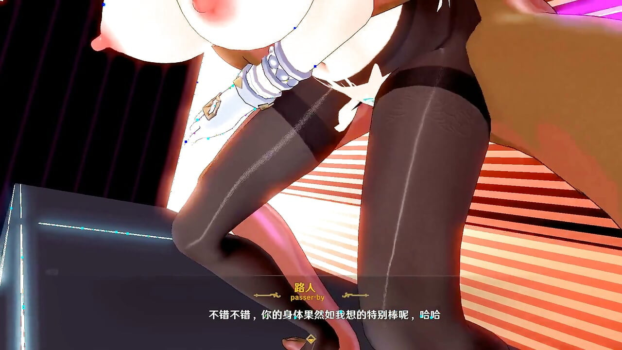 Genshin Impact - Yelan Public Nightclub Fuck - 3D Hentai Animations