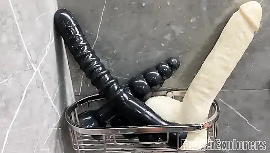 Duşta sidik ve süt lavmanı