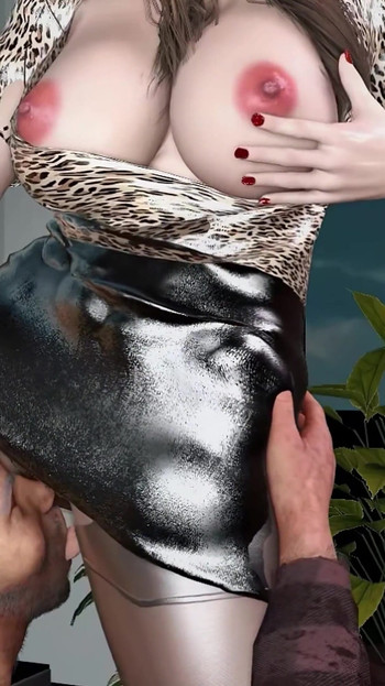 3D BBW Mature MILF Naked Her Huge Boobs Got Fucked so Hard