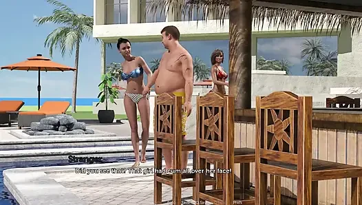 Tacos cuck beobachtet, wie seine frau einem alten chap muschi gibt und seinen schwanz am pool tief in den hals kriegt - episode 90