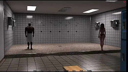 Dylan wollte duschen, wo Sophia badete, ging zur gemeinsamen dusche, er bekam einen großen schwanz