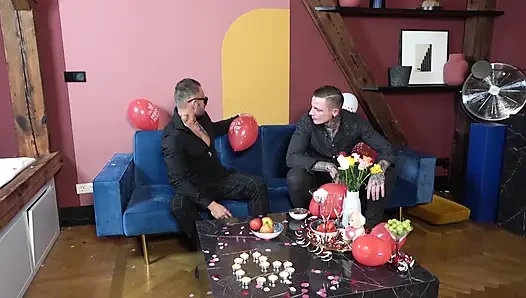 Geiler Vierer Am Valentinstag