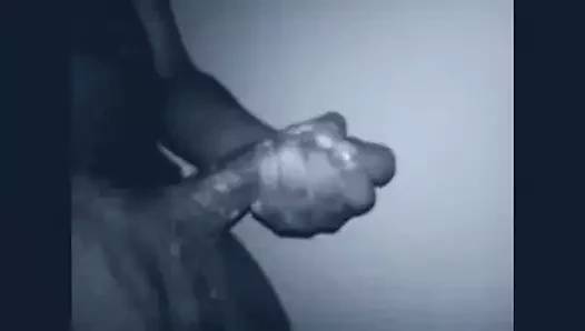 Siyah yarağımın hızlı gösterisi